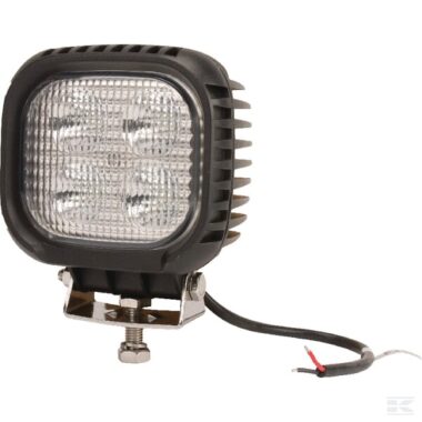 Work light LED, 48W, 4050lm, square, 10/30V, 150x80x125mm, Flood, 4 LED's, Kramp